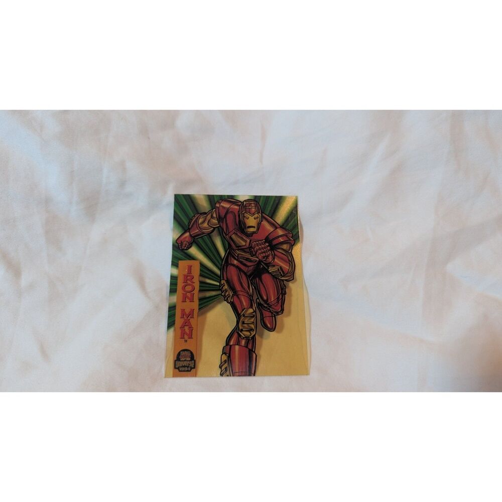 1994 Fleer marvel Universe Series 5 Suspended Animation Card 4 of 10 Iron Man